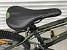 Велосипед алюмінієвий гірський TopRider-680 24" рама 14" хакі + крила у подарунок!, фото 5