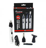 Універсальний чоловічий тример Gemei GM-3107 (3 в 1) для носа вух і брів