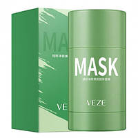 Маска-стік для обличчя Veze 40г з естрактом зеленого чаю і Ніацинамідом очищаюча