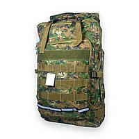 Тактичний рюкзак 50 л, одне відділення на блискавці, додаткові кишені, розмір: 70*35*20 см, піксель