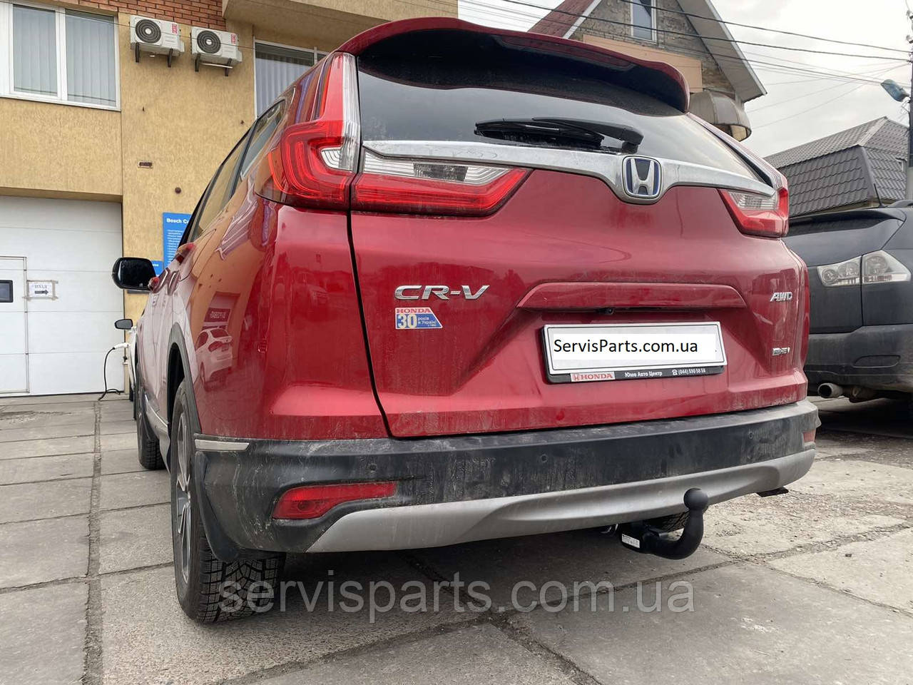 Фаркоп Honda CRV V 2018-2023 (Хонда Срв 5) швидкоз'ємний гак на ключах