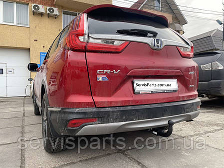 Фаркоп Honda CRV V 2018-2023 (Хонда Срв 5) швидкоз'ємний гак на ключах, фото 1