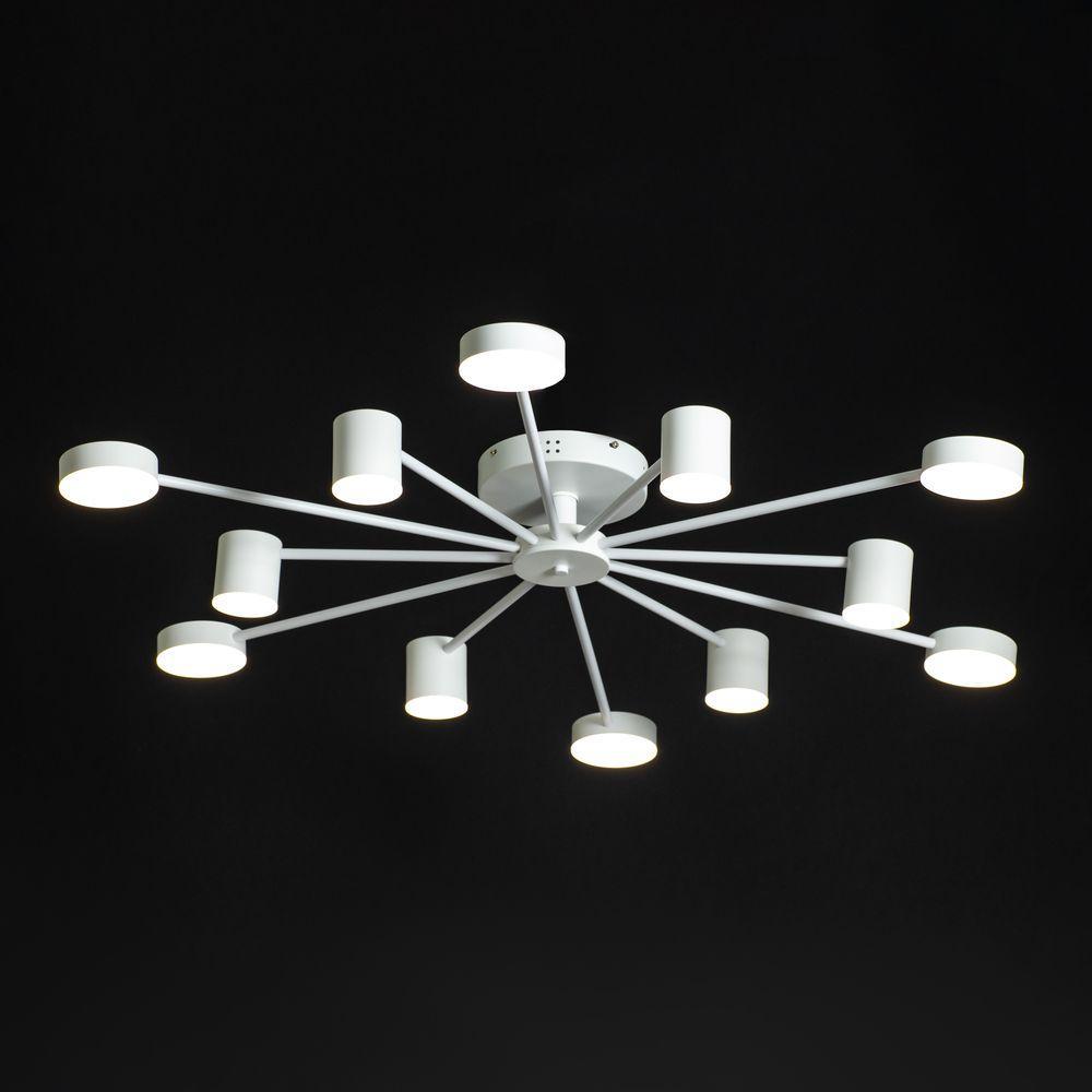 Світлодіодна люстра лофт молекула