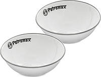 Набір мисок емальованих Petromax Enamel Bowls 1 л Білий (2 шт.) (px-bowl-1-w)