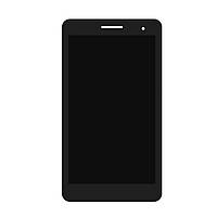 Дисплей для Huawei MediaPad T1 7.0" T1-701u черный, с желтым шлейфом