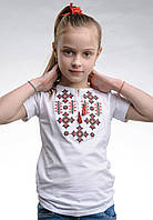 Футболка-вишиванка для дівчинки Melanika Меланіка