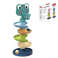 Развивающая игрушка "башня-спуск" с шариками арт. 52033