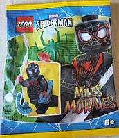 Конструктор детский для мальчика с минифигуркой LEGO Marvel Spider-Man Miles Morales