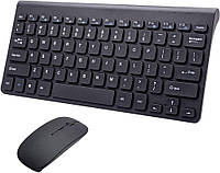 Беспроводной комплект Клавиатуры и мыши Wireless Keyboard с русской раскладкой и подключением 2.4G ШК