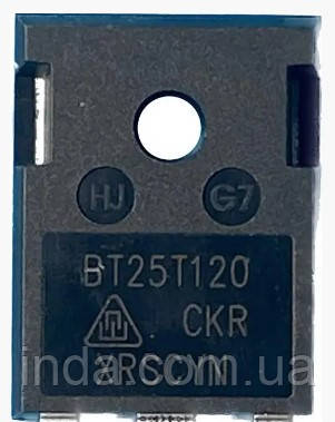 Транзистор BT25T120 CKR Оригінал!!! 50A/25A, 1200V, IGBT корпус (заміна для BT25T120ANF, BT25T120CKR), фото 1