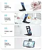 Тримач підставка Essager настільна для телефона Sailing Desktop Phone Holder Black (EZJZM-FC01), фото 10