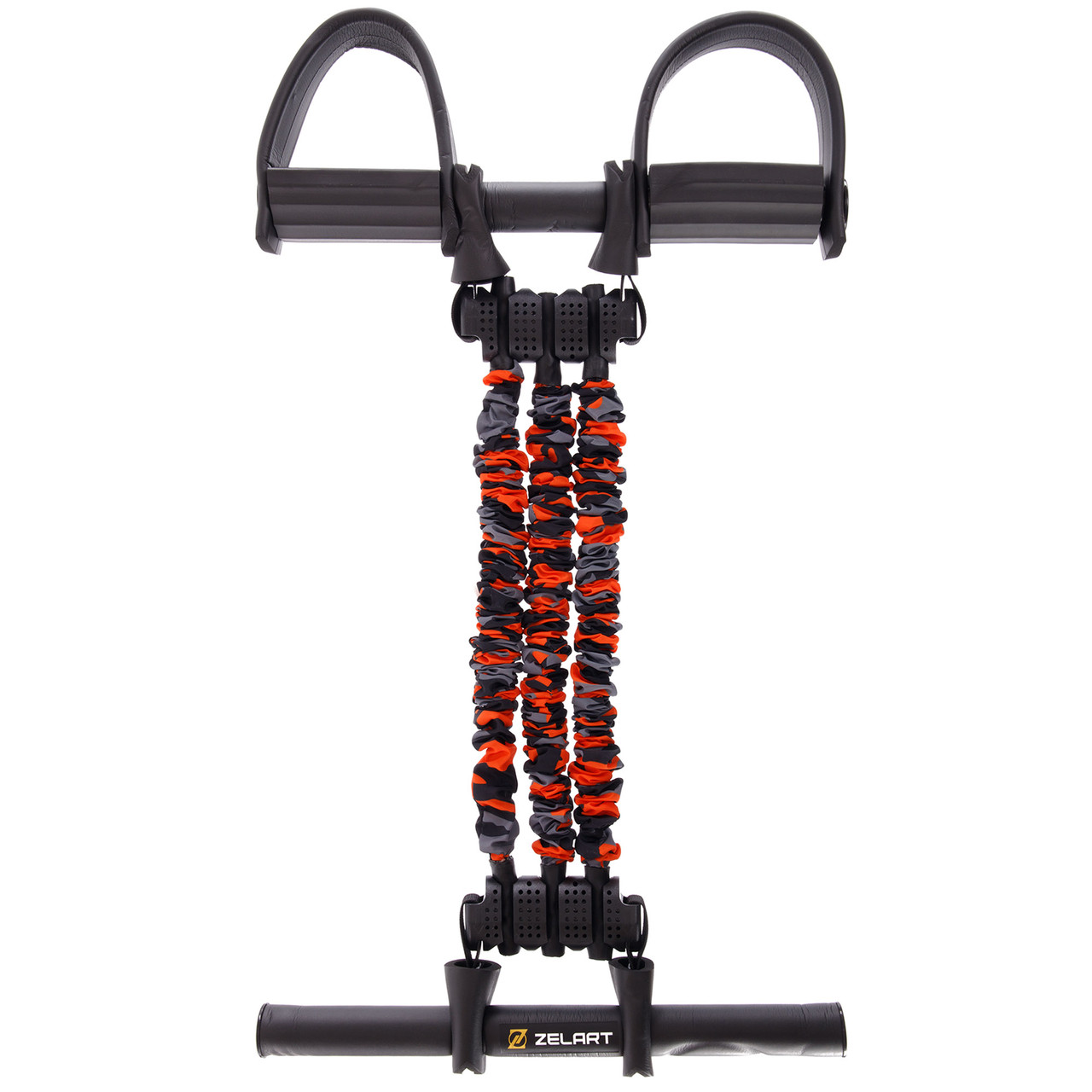 Еспандер багатофункціональний для пресу з упорами для ніг Zelart 35LB FI-7836-35, фото 1