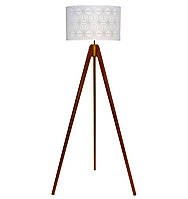 Підлоговий світильник "Омега-3" коричневий
