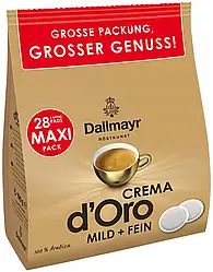 Кава в чалдах Senseo Dallmayr Crema dOro Mild + Fein 28  чалд