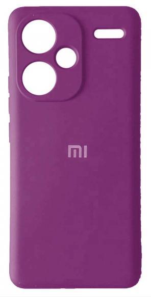 Чохол Soft touch для Xiaomi Redmi Note 13 Pro Plus (5G) / баклажановий