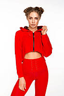 Спортивная кофта Designed for Fitness Red S M Красный ES, код: 2733240