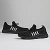Кросівки чоловічі сітка чорні, фото 6