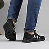Кросівки чоловічі сітка чорні, фото 10
