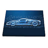 Набір постерів Riviera Blanca Technical drawing (PS-146) 3 шт в наборі, фото 2