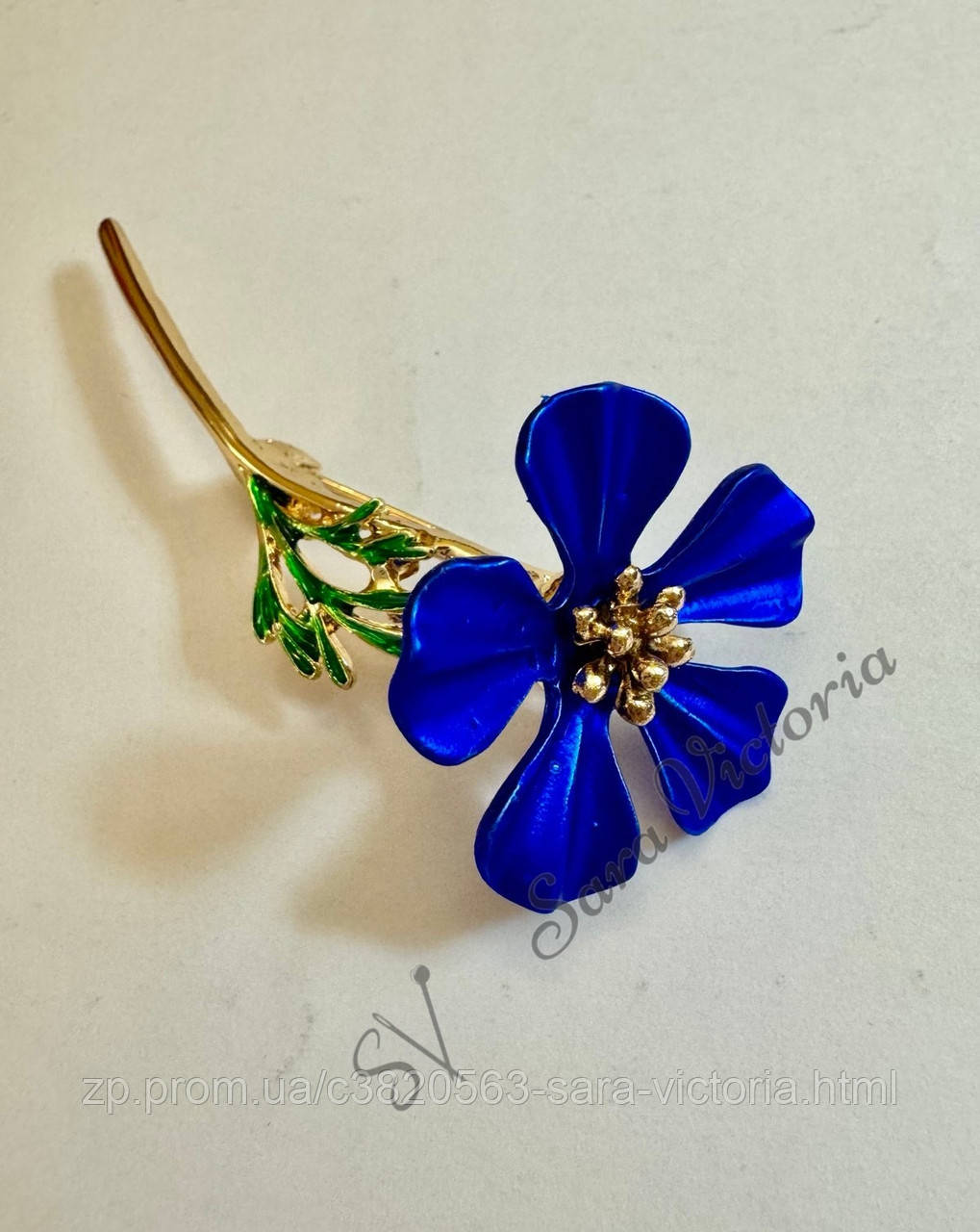 Брошка "Волошка Літнього Сонця" від Sara Victoria, фото 1