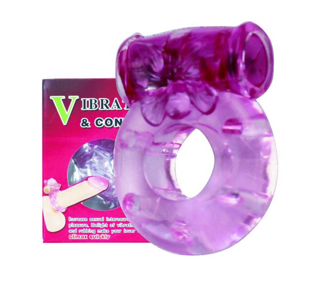 Кільце на пінис Vibro ring — pink