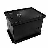 Вбудований сейф W.3228.K FB, сейф в стіну, сейф у стіну та підлогу, сейф що вбудовується в стіну та підлогу, фото 3