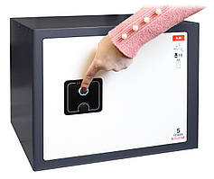 Сейф меблевий Griffon S.30.FP (ВxШxГ:300x380x320), сейф для дому, сейф для грошей, сейф  з біометричним замком