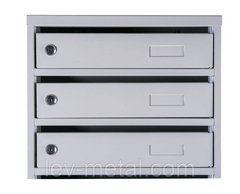 Ящик почтовый многосекционный ЯП-6М (серый) - фото 4 - id-p2140183460
