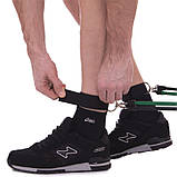 Еспандер багатофункціональний для фітнесу 5 джгутів Power Resistance Bands FI-5955, фото 8