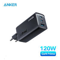 Швидкий зарядний пристрій Anker 737 Charger GaNPrime 120W EU адаптер