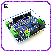 Плата расширения Motor Shield v2.0