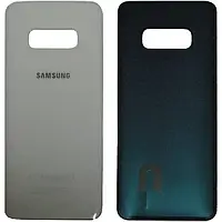 Задня панель корпусу (кришка акумулятора) Samsung G970, S10E (GH82-18639B) White, сервісний оригінал
