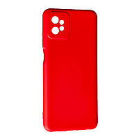 TPU чехол Smitt накладка бампер для Motorola G32 красный