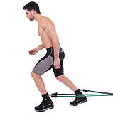 Еспандер багатофункціональний 5 джгутів Resistance Bands Yoga Pilates FI-801, фото 7