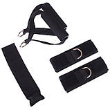 Еспандер багатофункціональний 5 джгутів Resistance Bands Yoga Pilates FI-801, фото 3