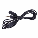 Кабель аудіо з регулятором гучності 3.5-мм тато -мама ,тато-тато, фото 8