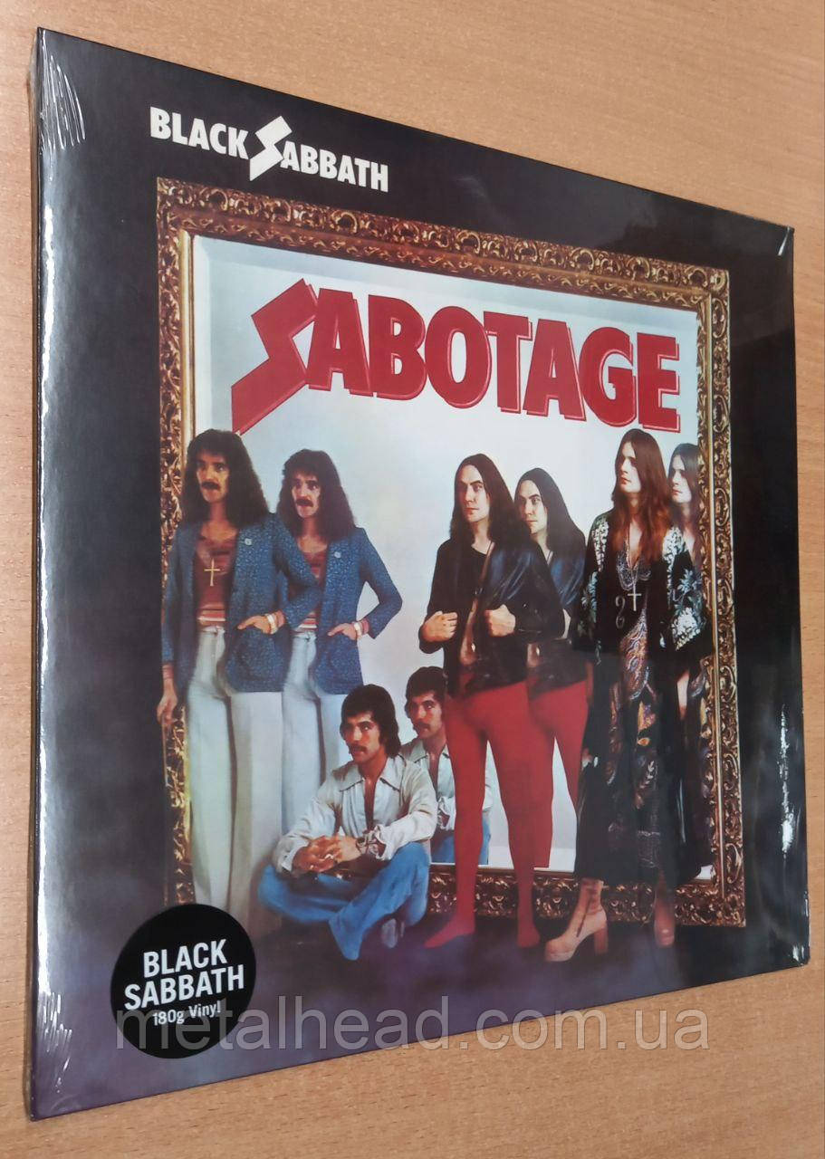Вінілова платівка Black Sabbath "Sabotage" - 2015 / LP, Album, Reissue, Remastered, Stereo, 180g