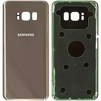 Задняя панель корпуса (крышка аккумулятора) для Samsung G950, S8 (GH82-13981F) Gold, сервисный оригинал