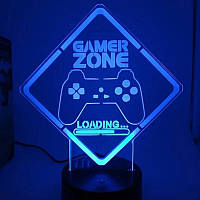 Светильник настольный Led светодиодный "Gamer Zone"