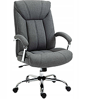 Поворотне крісло Vinsetto відтінків сірого