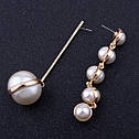 Сережки з перлами B0804, фото 4