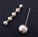 Сережки з перлами B0804, фото 5