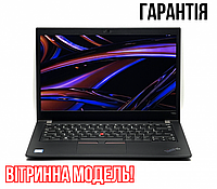 Новий ноутбук Lenovo ThinkPad T480s, тонкий i5-8350U/16 GB/256GB/14.0" Full HD гарний ноутбук для cg182