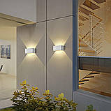 Dr.lazy Світлодіодний настінний світильник Алюміній 20 Вт Внутрішній світлодіодний настінний світильник 120° Регульований вгору, фото 6