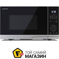 Микроволновая печь соло Sharp YC-PS254AE-S Silver 25