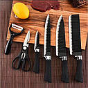 Набір із 6 кухонних ножів Everrich, фото 5