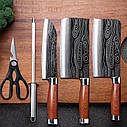 Набір кухонних ножів Pan Shi Fu, фото 3