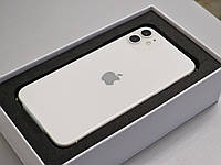 Apple iPhone 11 White 128gb Аккумулятор 100% refurbished + стекло + чехол