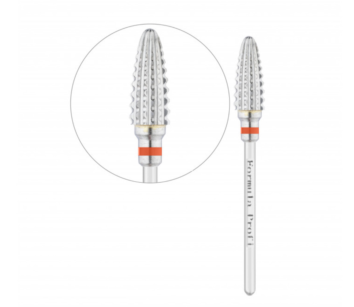 Фреза твердосплавна кукурудза Formula Profi ТАЙФУН червона 100-2001