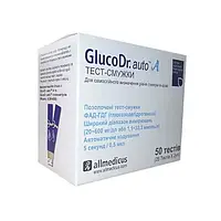 Тест смужки GlucoDr auto